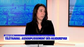 Assouplissement du télétravail: Emilie Vayre, professeure en psychologie du travail invitée de Bonjour Lyon