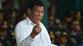 L'ancien président philippin Rodrigo Duterte. 