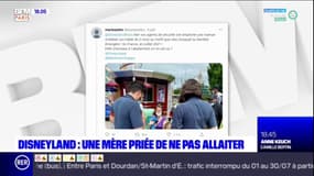 Disneyland: une mère priée de ne pas allaiter son bébé de neuf semaines