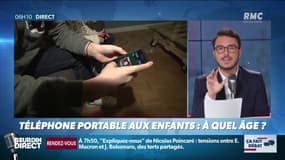 A quel âge faut-il acheter un portable à son enfant? Ça fait débat sur RMC