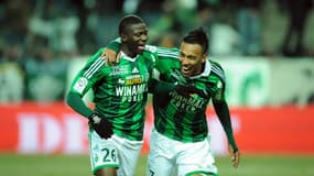 Bakary Sako et Pierre-Emerick Aubameyang
