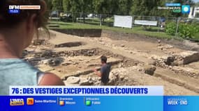 Seine-Maritime: des vestiges romains découverts à Lillebonne