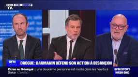 Story 3 : Drogue, Darmanin défend son action à Besançon - 10/02