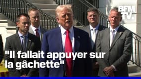 Suspension des droits de douane américains: Donald Trump se justifie