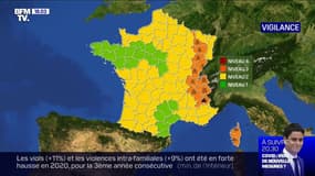 12 départements placés en vigilance orange par Météo France