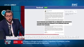 #Magnien, la chronique des réseaux sociaux : Suspension Facebook à durée indéterminée pour Trump - 08/01