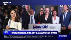 Propos transphobes de Marion Maréchal: "Je ne veux pas accepter un manque de respect" affirme Karla Sofía Gascón, actrice transgenre