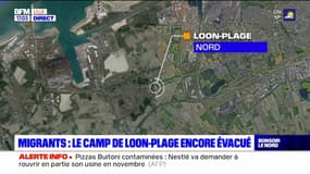 Nord: nouveau démantèlement du camp de migrants de Loon-Plage