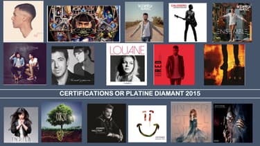 Les certifications 2015 sont probablement les dernières à ne se baser que sur les ventes de disques.