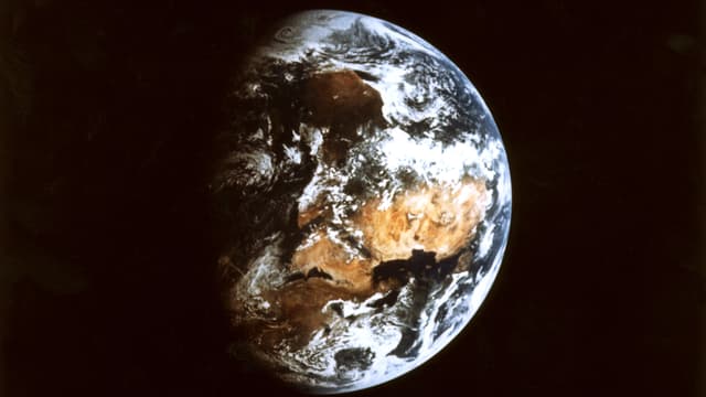 Photo non datée de la terre