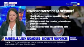 Marseille: la sécurité renforcée autour des lieux de culte juifs