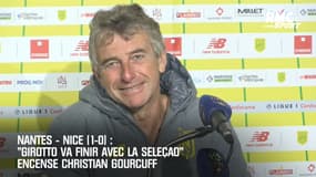 Nantes-Nice (1-0) : Gourcuff encense Girotto, "il va finir avec la Seleçao"