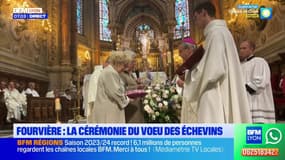 Fourvière: la cérémonie du vœu des Échevins 