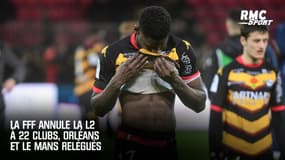 Ligue 2 : la FFF annule le passage à 22 clubs, Orléans et Le Mans relégués