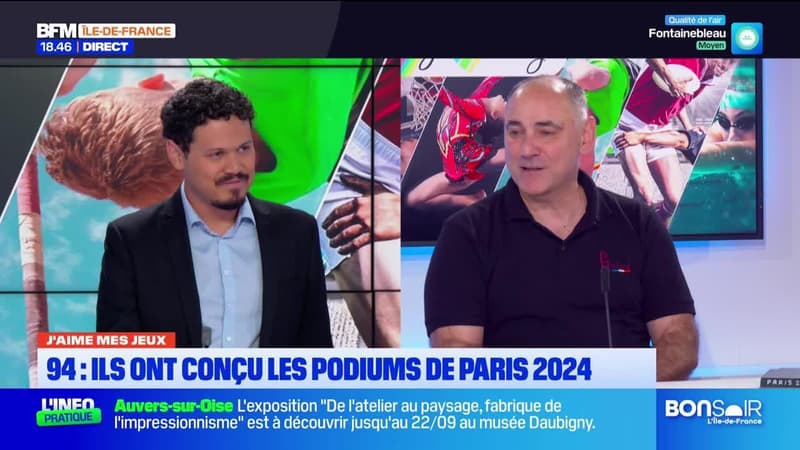 J'aime mes jeux du mercredi 4 septembre - 94 : ils ont conçu les podiums de Paris 2024