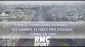 France championne du monde : Les Champs-Élysées pris d'assaut, comme en 1998