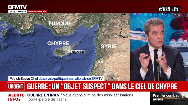 Guerre au Moyen-Orient: un "objet suspect" détecté dans le ciel de Chypre
