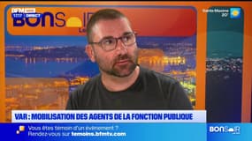 Var: une centaine d'agents de la fonction publique ont manifesté devant la préfecture