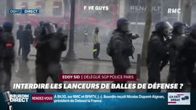 "Ca fait débat": faut-il interdire l’utilisation des lanceurs de balles de défense ?