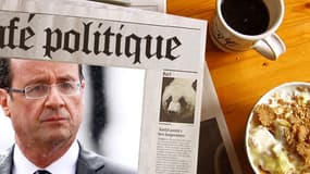 François Hollande le 15 mai 2012, le jous de son investiture.