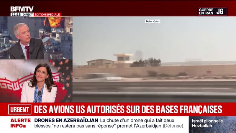 Des avions américains autorisés "temporairement" sur des bases françaises au Moyen-Orient