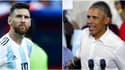 Lionel Messi et Barack Obama