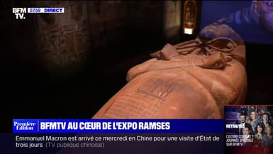 "C'est le roi de tous les superlatifs": BFMTV est en avant-première à l'exposition sur Ramsès II