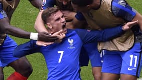 La joie d'Antoine Griezmann