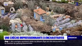 Alpes-de-Haute-Provence: une crèche impressionnante à Enchastrayes