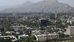 Une vue aérienne de Kaboul, capitale de l'Afghanistan, dimanche 15 août 2021