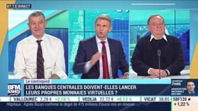 Le contre-pied  : Les banques centrales doivent-elles lancer leurs propres monnaies virtuelles ? par Jean-Marc Daniel et Nicolas Doze - 05/12