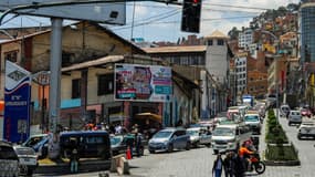 La Paz, capitale de la Bolivie, en octobre 2024.
