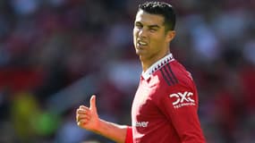 Cristiano Ronaldo avec Manchester United, le 31 juillet 2022