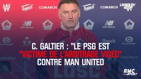 Le PSG est "victime de l'arbitrage vidéo" contre Man United lâche Galtier