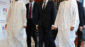 Emmanuel Macron à Dubaï en 2017