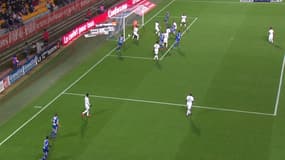 Incident avec la Goal line technology lors de Troyes Amiens