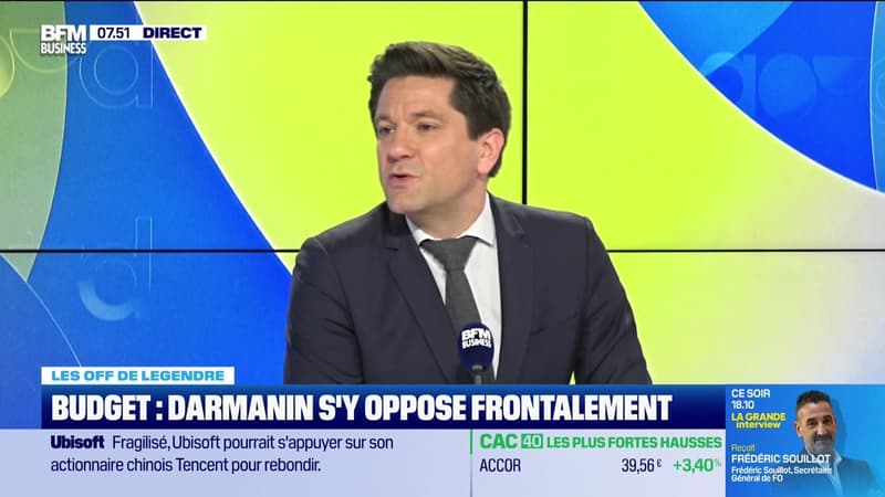 Les off de Legendre : Budget, Darmanin s'y oppose frontalement thumbnail