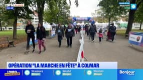 Colmar: opération "La Marche en fête" pour rester en forme
