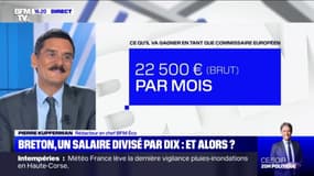 Thierry Breton a été proposé par la France comme candidat au poste de commissaire européen : 