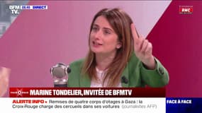 Potentielle interdiction des cigarettes: "Je suis plutôt favorable à être très dure sur le tabac", assure Marine Tondelier