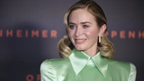 Emily Blunt le 12 juillet 2023 à l'avant-première parisienne du film "Oppenheimer" de Christopher Nolan