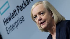 PDG de HP Entreprise, Meg Whitman poursuit le dépeçage de l'ancien géant informatique américain Hewlett Packard avec la scission d'activités dans les logiciels 