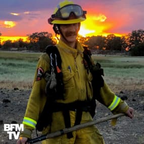 En Californie, un trader français vient prêter main forte aux pompiers