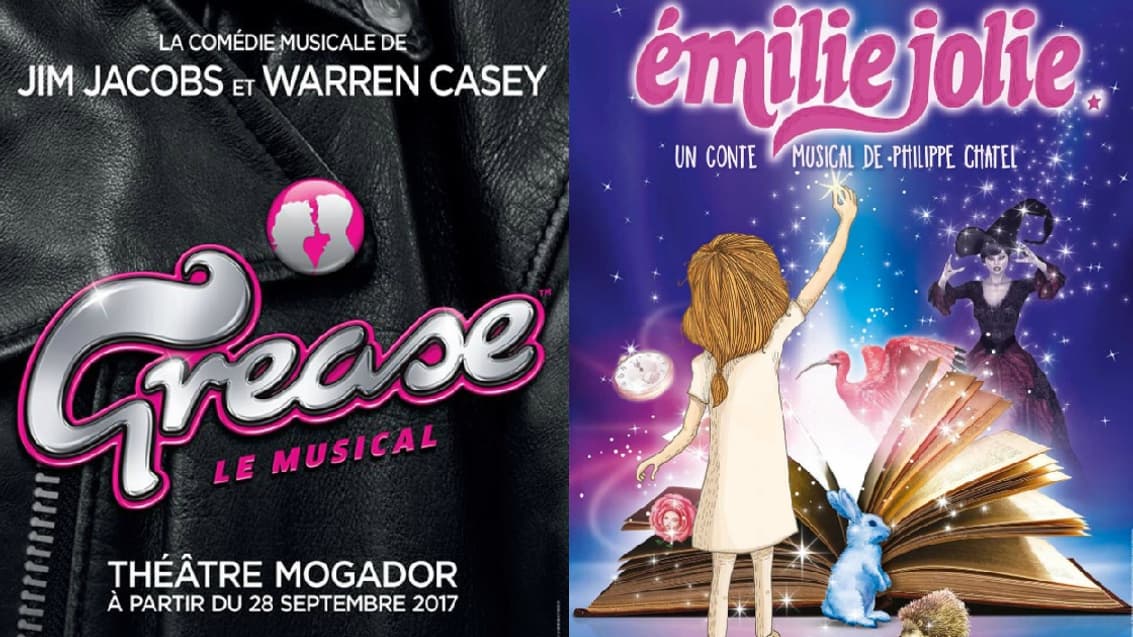 "Grease" et "Emilie Jolie" font partie des succès de la rentrée et resteront à l'affiche en 2018 "Grease" et "Emilie Jolie" font partie des succès de la rentrée et resteront à l'affiche en 2018