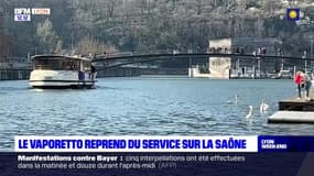 Lyon: le Vaporetto reprend du service après la trêve hivernale