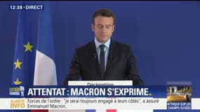 Attentat des Champs-Élysées: "Protéger les Français, j’y suis prêt", affirme Macron 