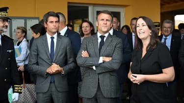 Gabriel Attal et Emmanuel Macron