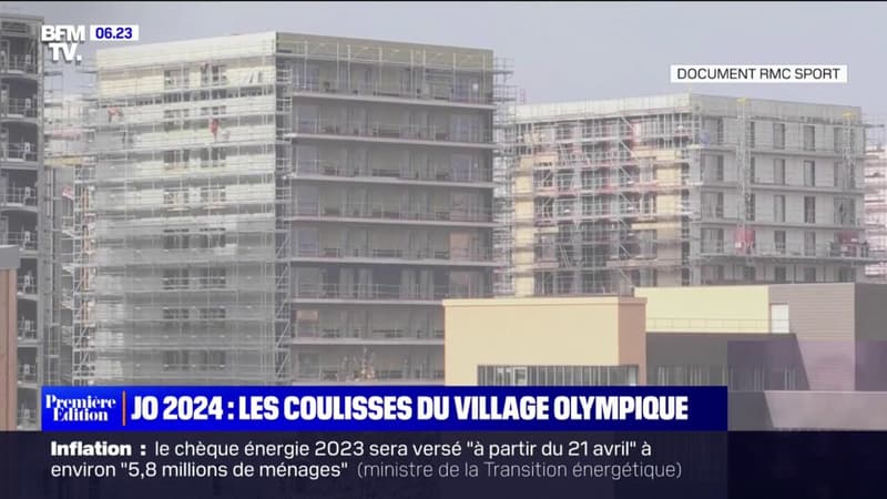 JO 2024: dans les coulisses du village olympique