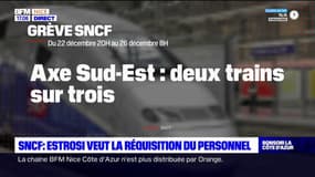 SNCF: Estrosi veut la réquisition du personnel