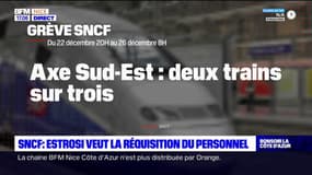 SNCF: Estrosi veut la réquisition du personnel